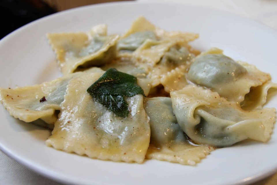 Dal Giova ravioli salvia