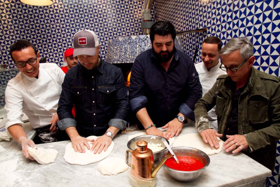 Sorbillo Bastianich Cannavacciuolo Sorbillo Barbieri