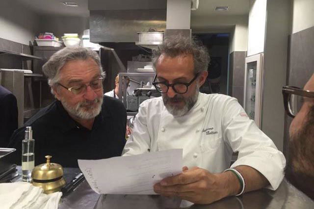 Massimo Bottura apre il Refettorio nel Bronx con Robert De Niro