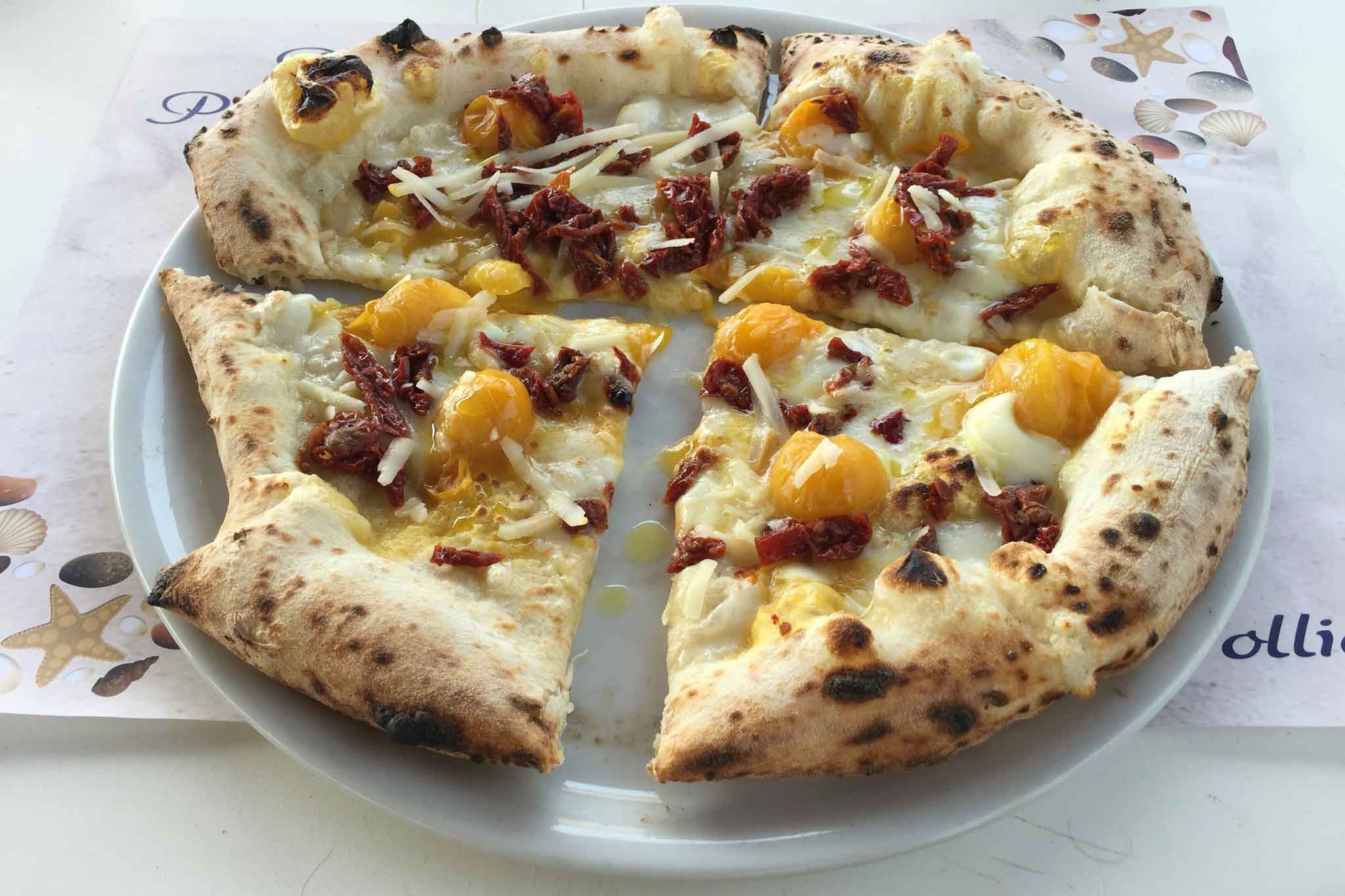 pizza Franco Pepe sfizio a pomodori