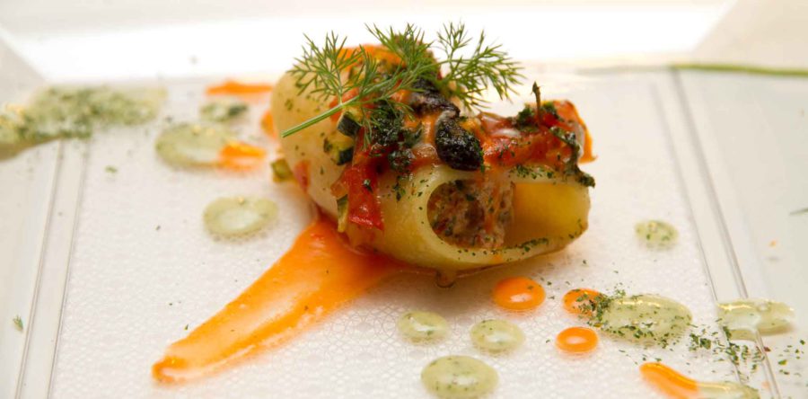Ricette: polpo al ragù estivo di mare per condire i paccheri