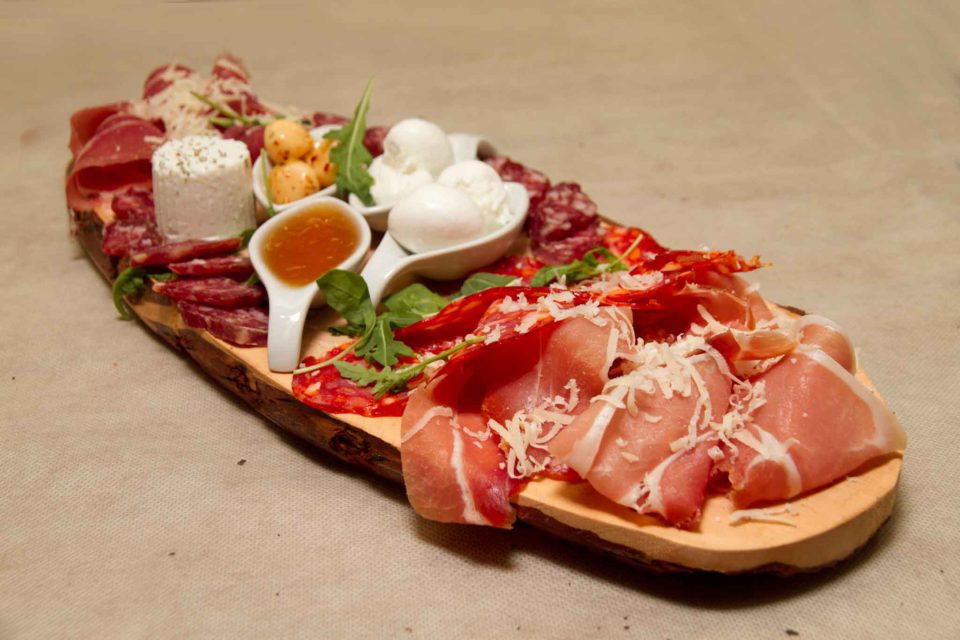 tagliere salumi formaggi