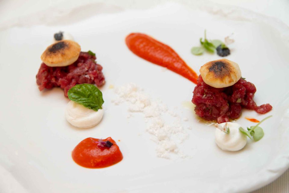 tartare di podolica Piazzetta Milù
