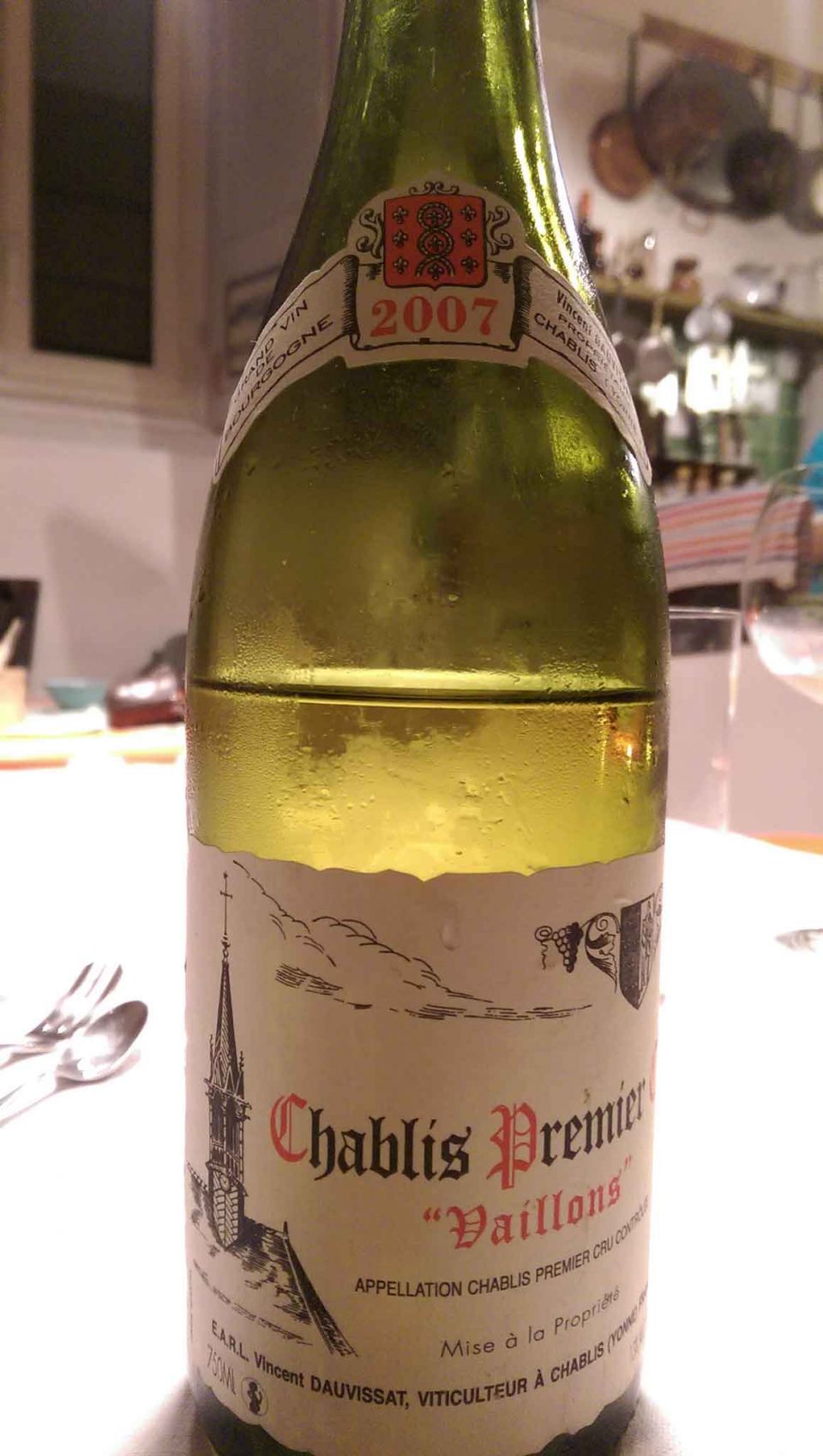 chablis 2007 vaillons