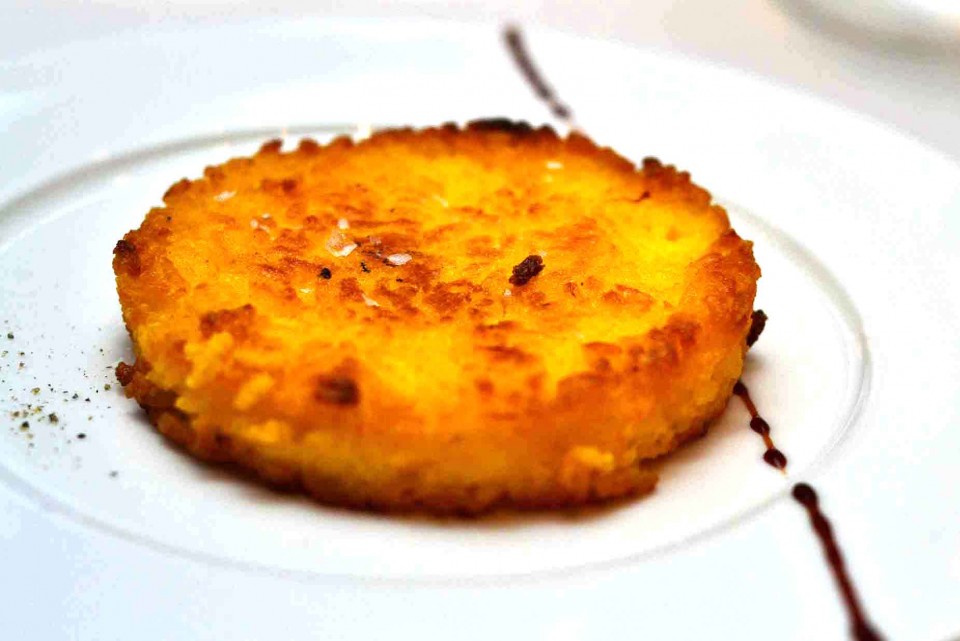 risotto al salto bottega del vino milano