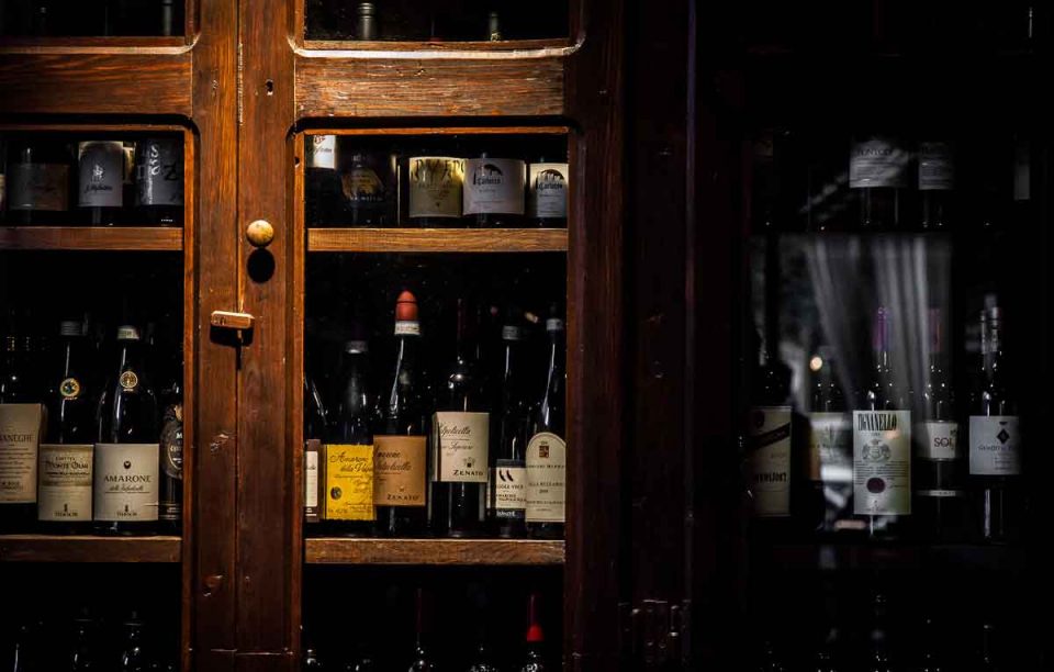 bottega del vino bottiglie