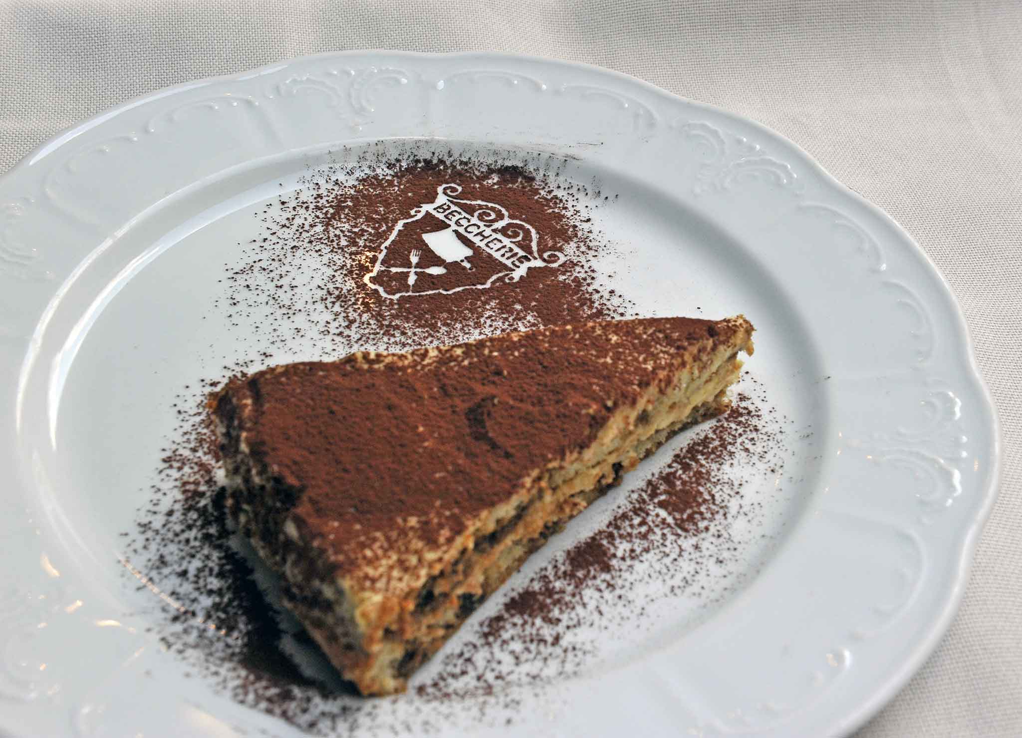 Il tiramisù secondo la ricetta originale del ristorante Le Beccherie di Treviso