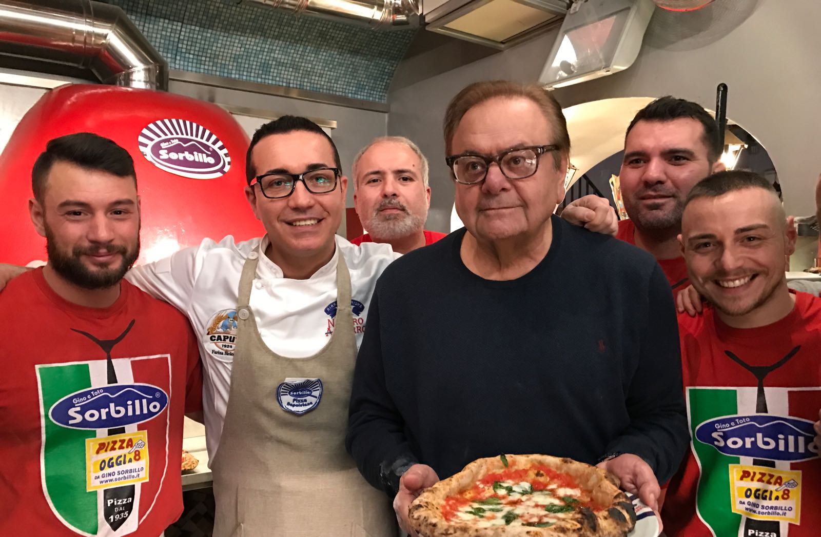 Gino Sorbillo Paul Sorvino