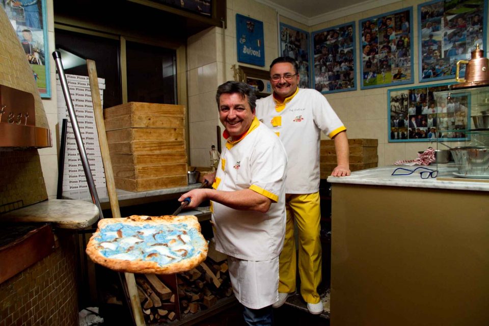 Vincenzo e Raffaele Giustiniani pizzeria Capatosta