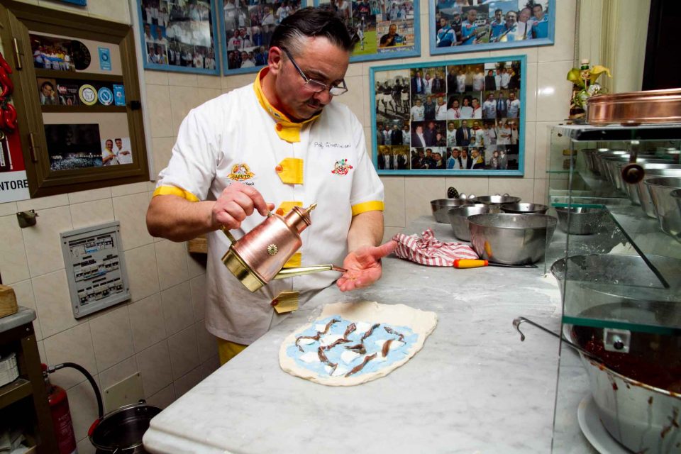 pizza canotto materassino Capatosta Recale