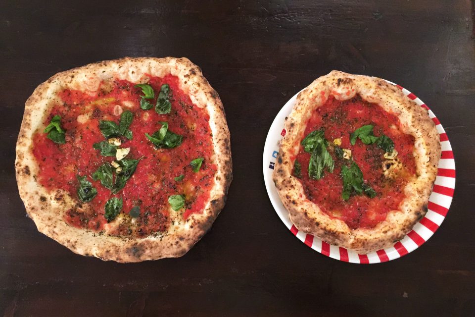 pizza marinara confronto Gino Sorbillo