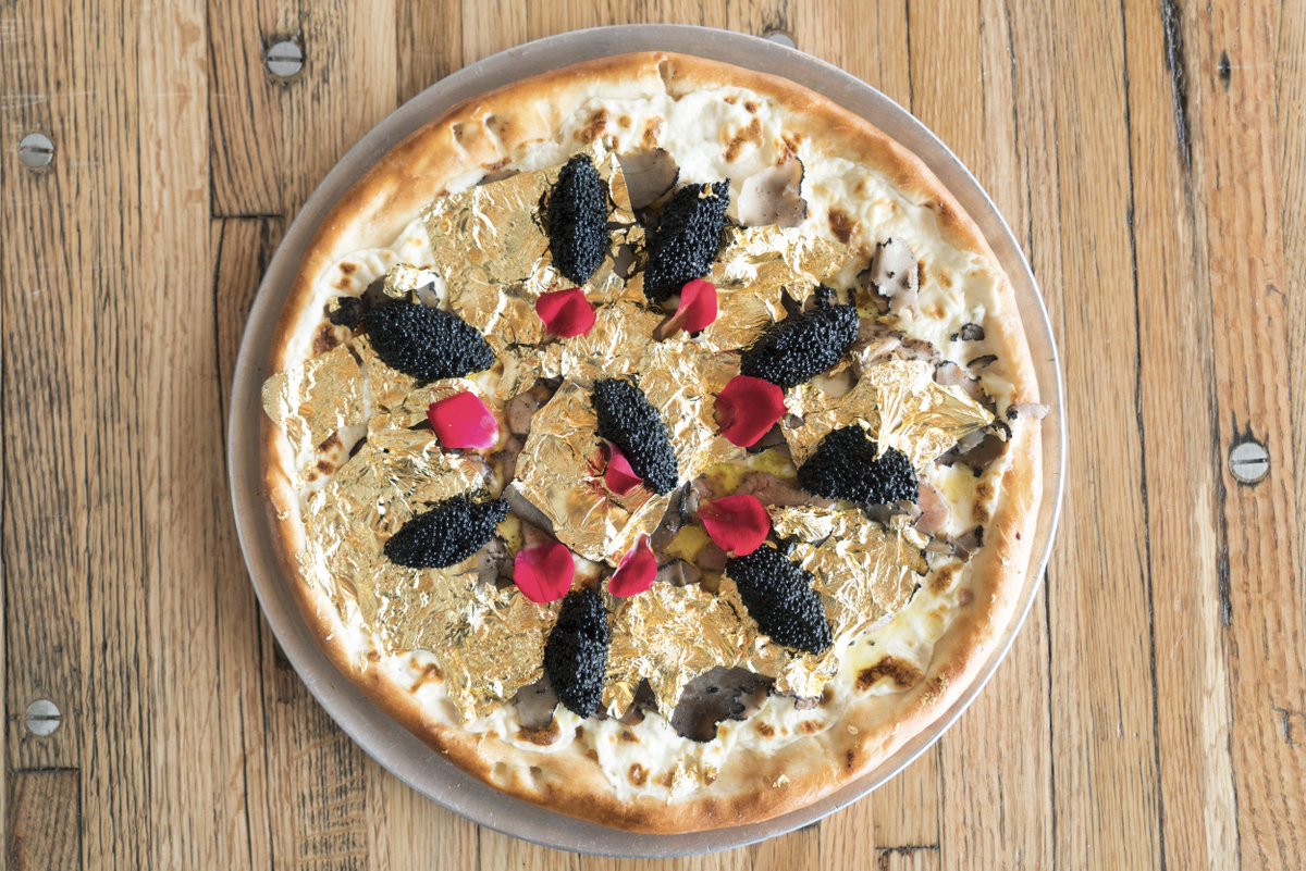 pizza piu costosa mondo oro caviale