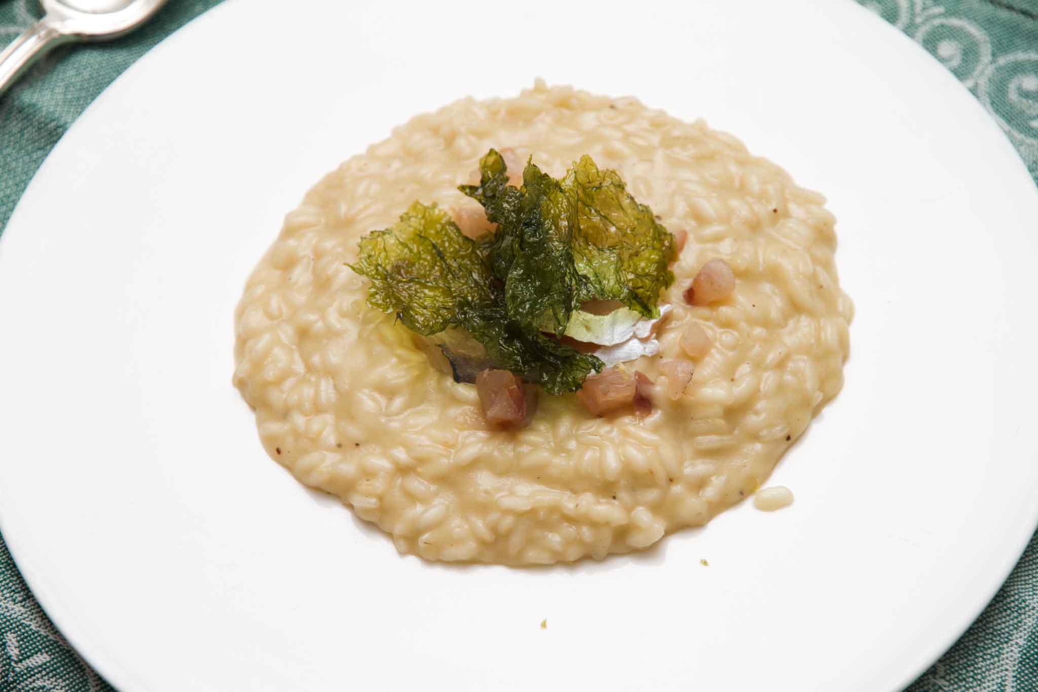 risotto cipolla sauro Gennaro Esposito