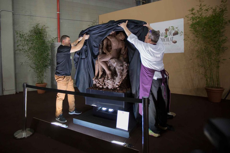 Ernst Knam scultura cioccolato