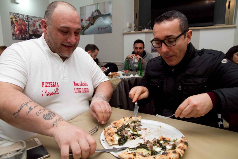 Francesco Martucci e Gino Sorbillo