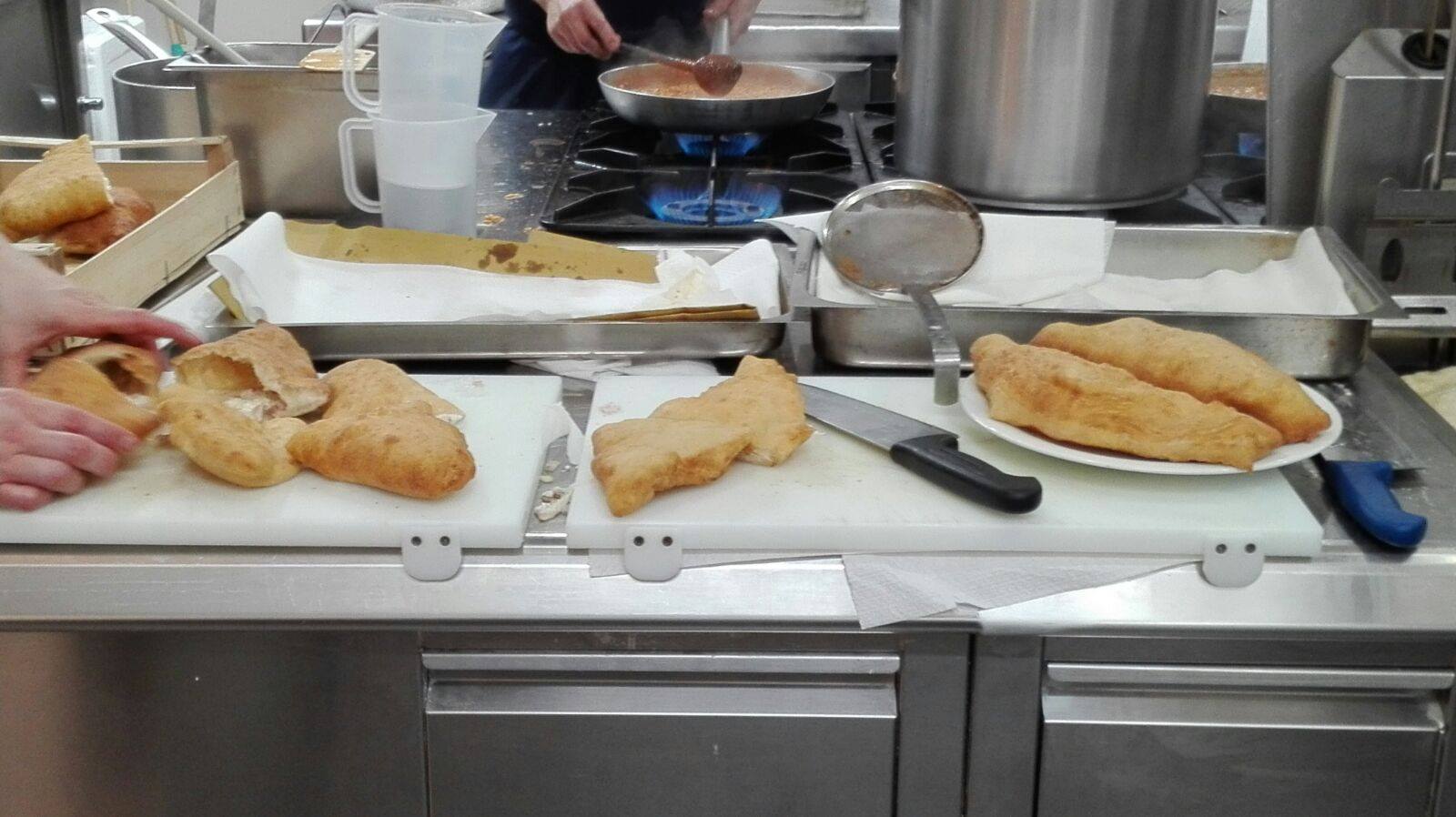 pizza fritta Pignalosa per Massimo Bottura