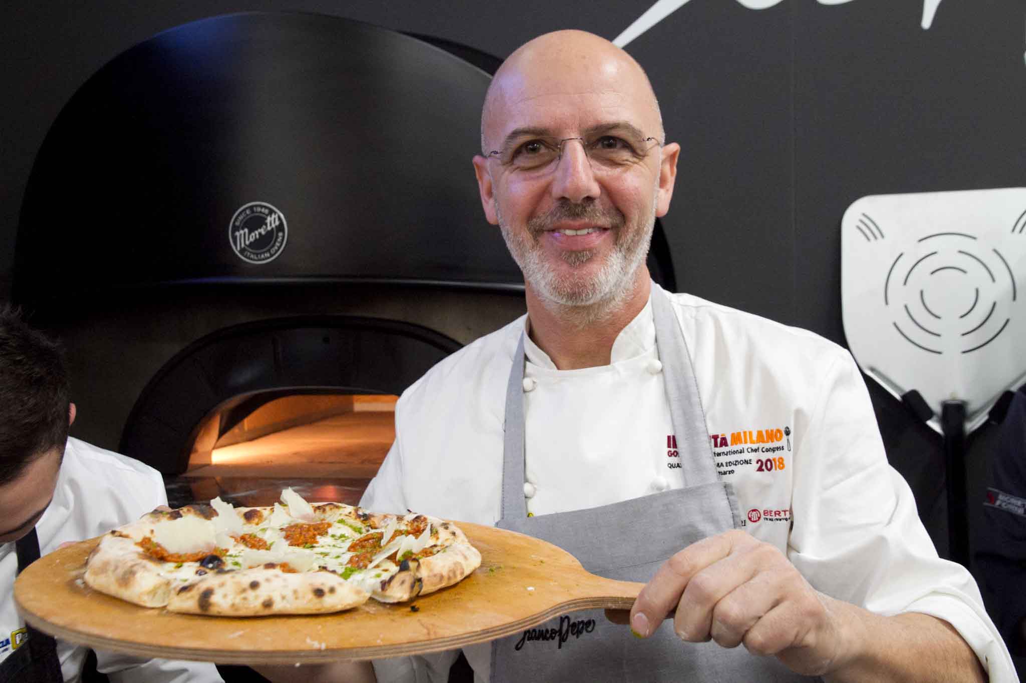 Franco Pepe, pizzaiolo della pizzeria Pepe in grani di Caiazzo