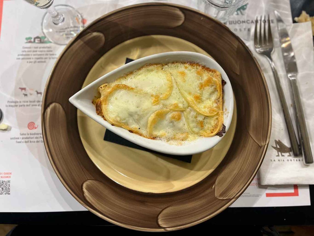le crespelle dell'osteria Il Grillo è Buoncantore a Chiusi