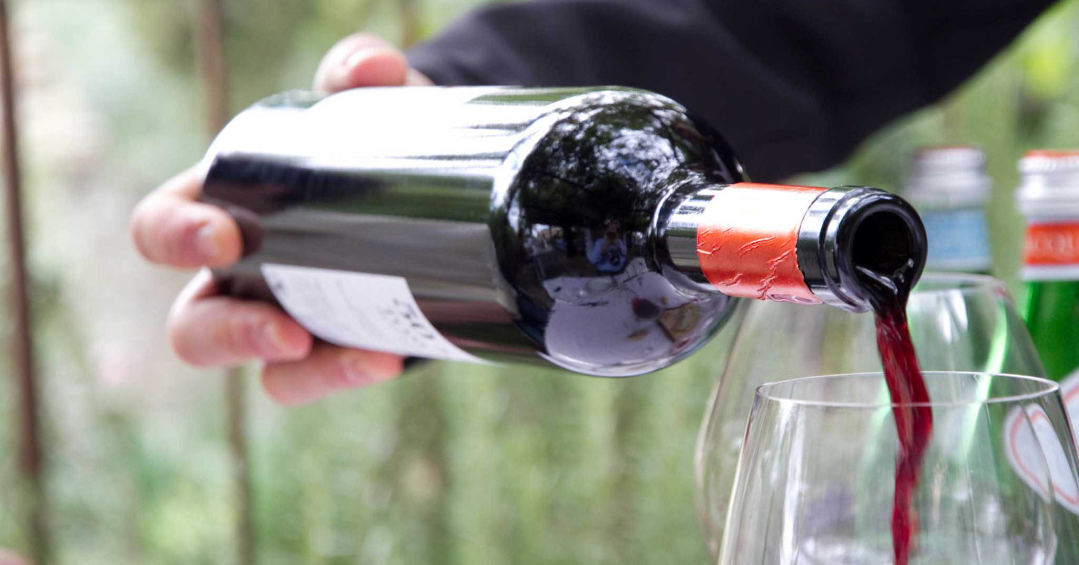 calice di vino rosso