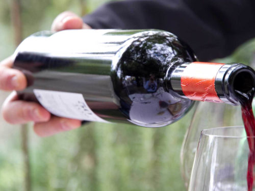 calice di vino rosso