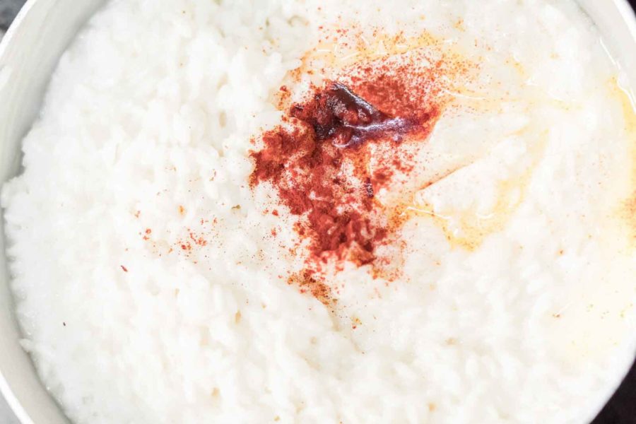 Ricetta basic. Come fare il risotto con burrata, gamberi rossi e zafferano