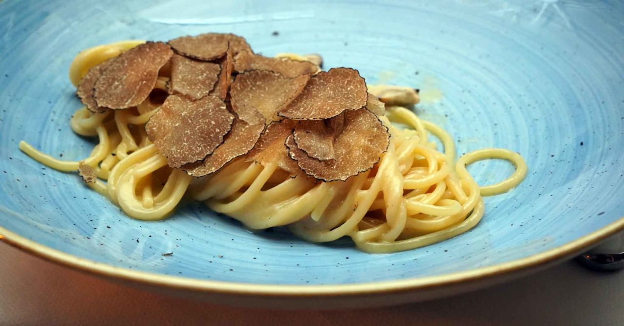 spaghetti cacio e cozze il veliero