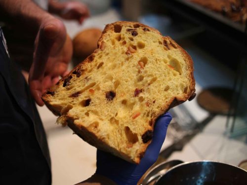 Panettone artigianale l’impasto cotto