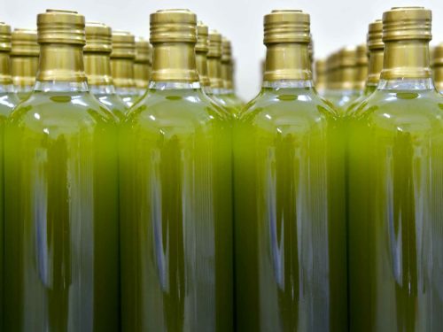 Olio extravergine bottiglie