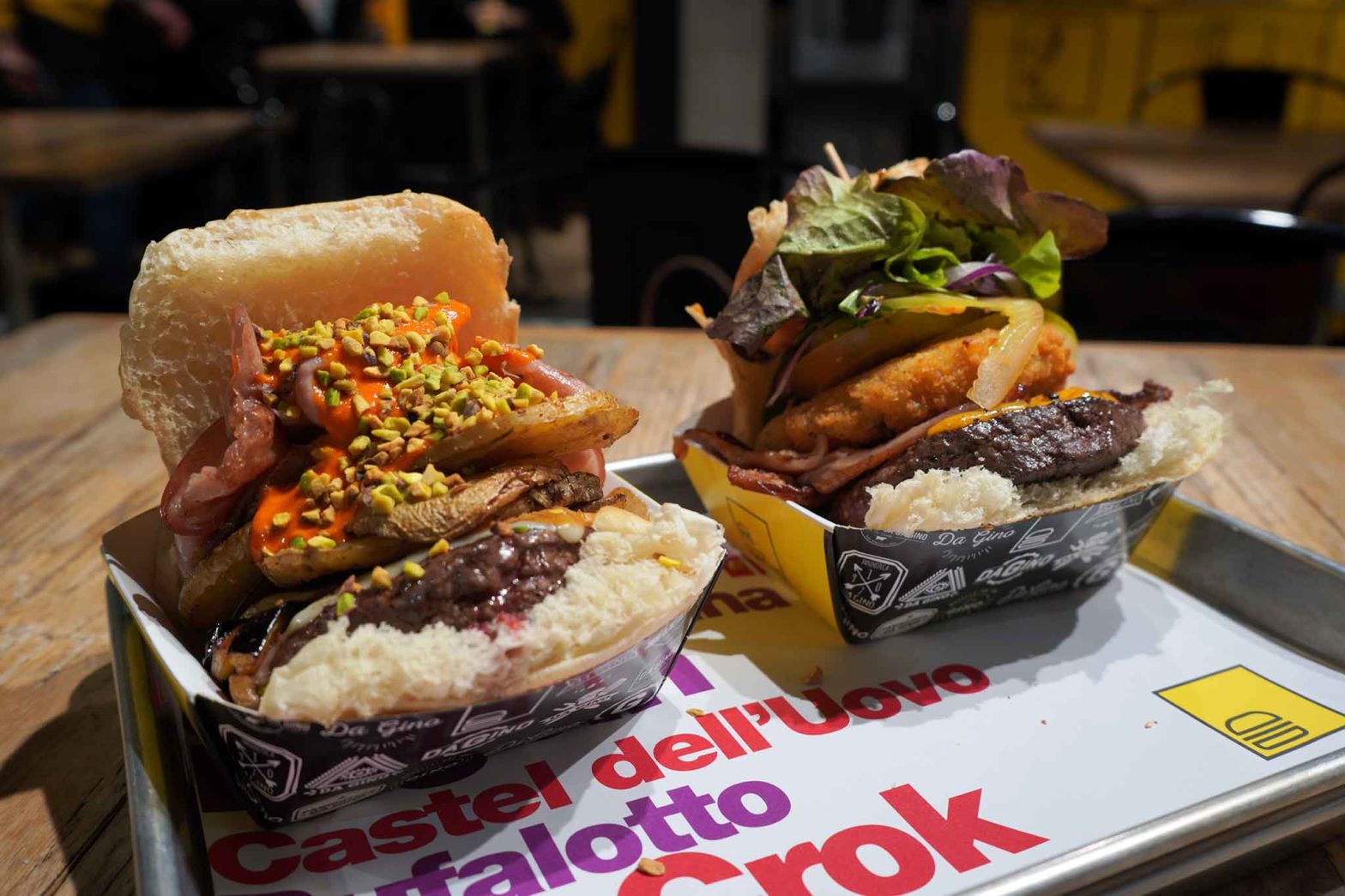 paninoteca Da Gino San Vitaliano panini Peperongino e Bigjin
