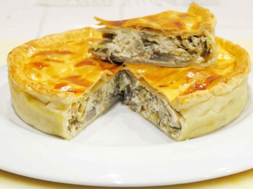 torta salata con carciofi e ricotta da fare a Pasqua