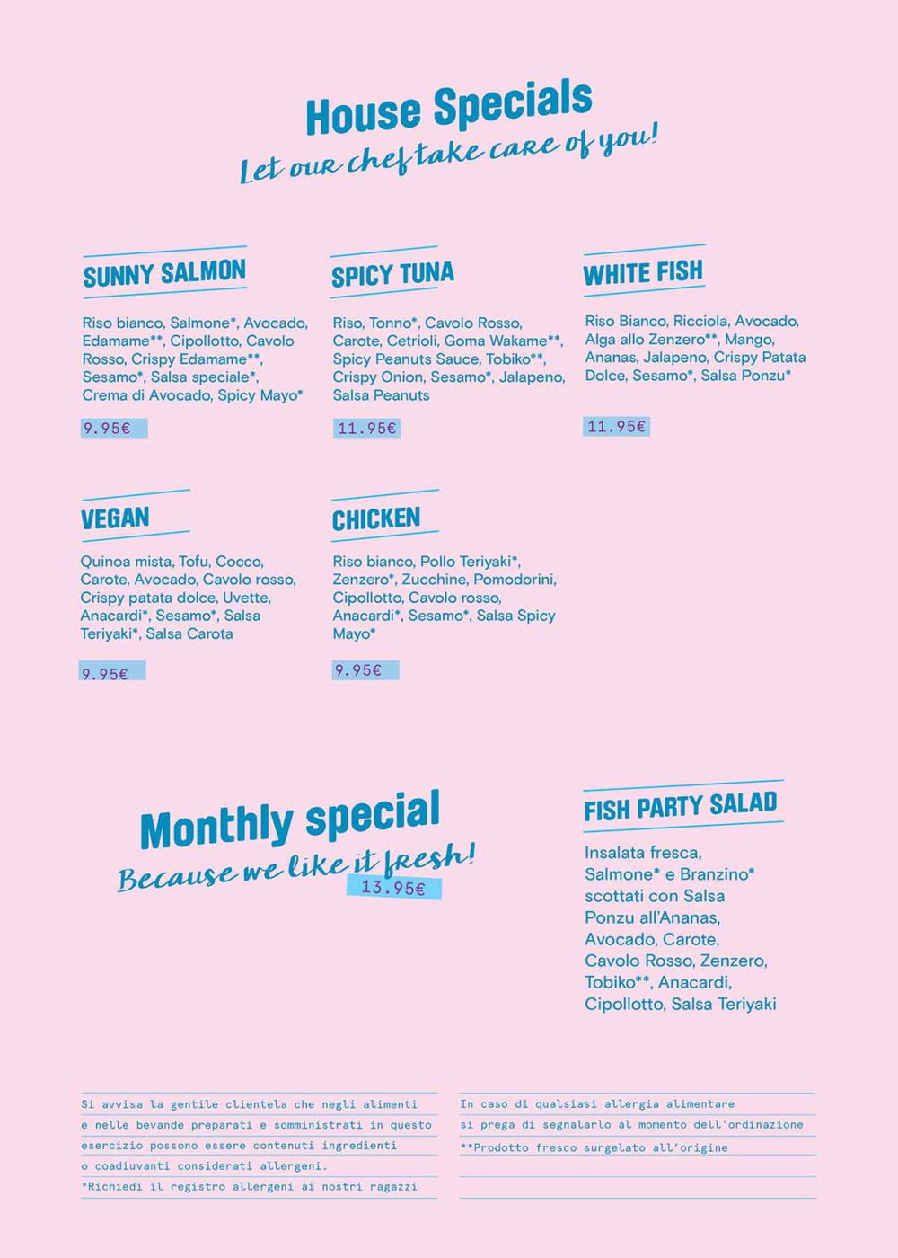 Milano. Menu e prezzi di Poke House che ha aperto a Citylife