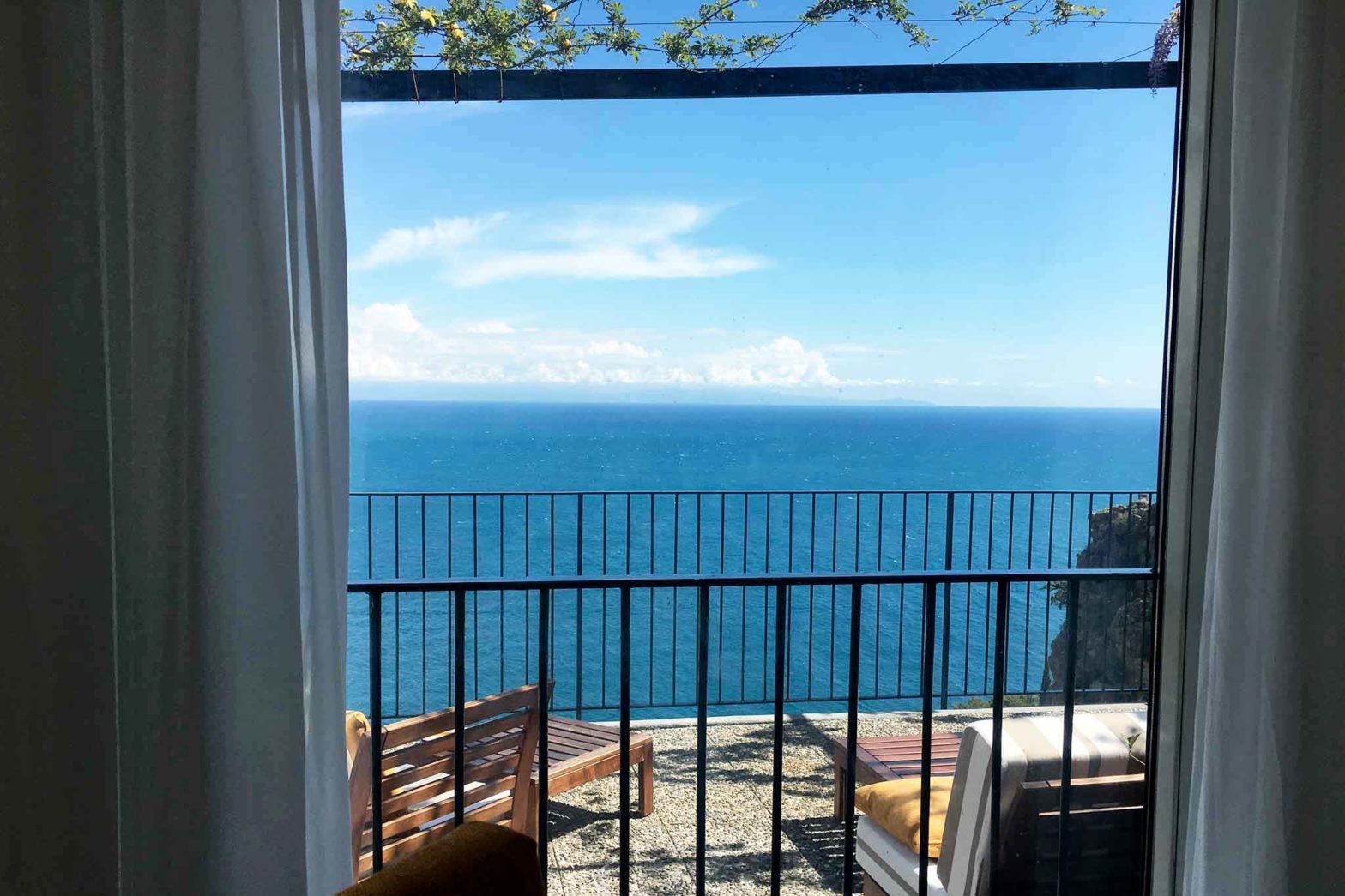 Ciccio ristorante Amalfi vista