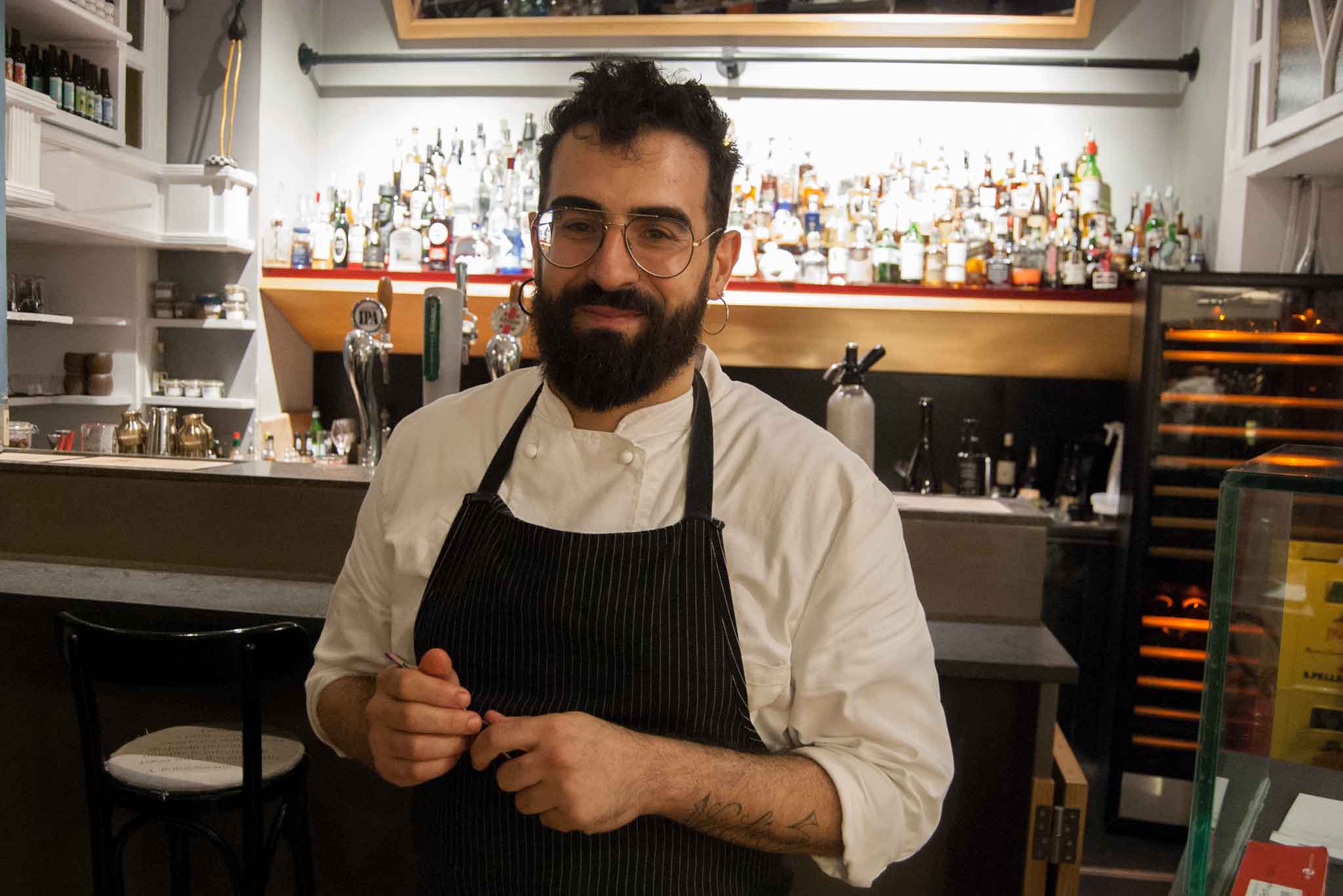 Cristiano Catapano executive chef Achilli Caffe Roma