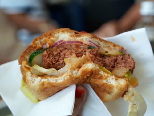 McDonald’s hamburger