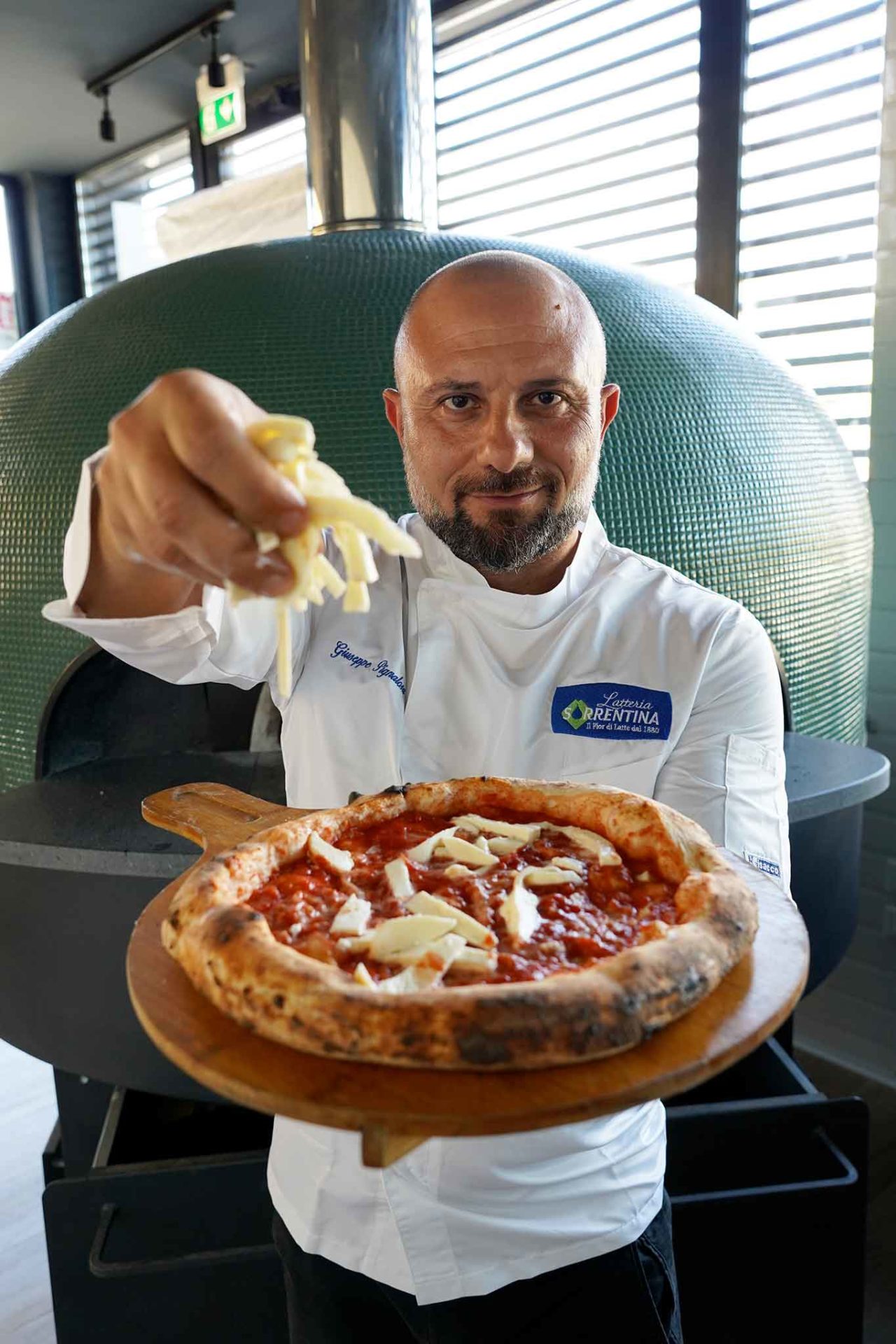 Giuseppe Pignalosa pizza e fiordilatte