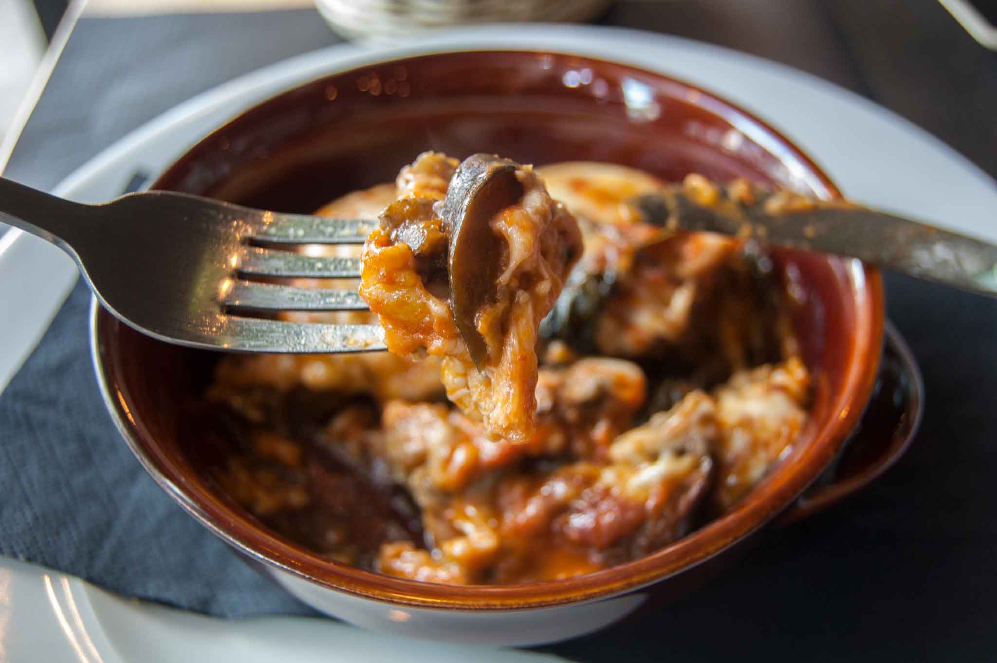 melanzane alla parmigiana leggere