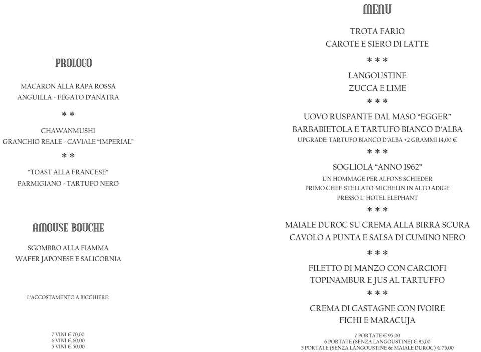 Guida Michelin 2020. Menu e prezzi dei nuovi ristoranti stellati