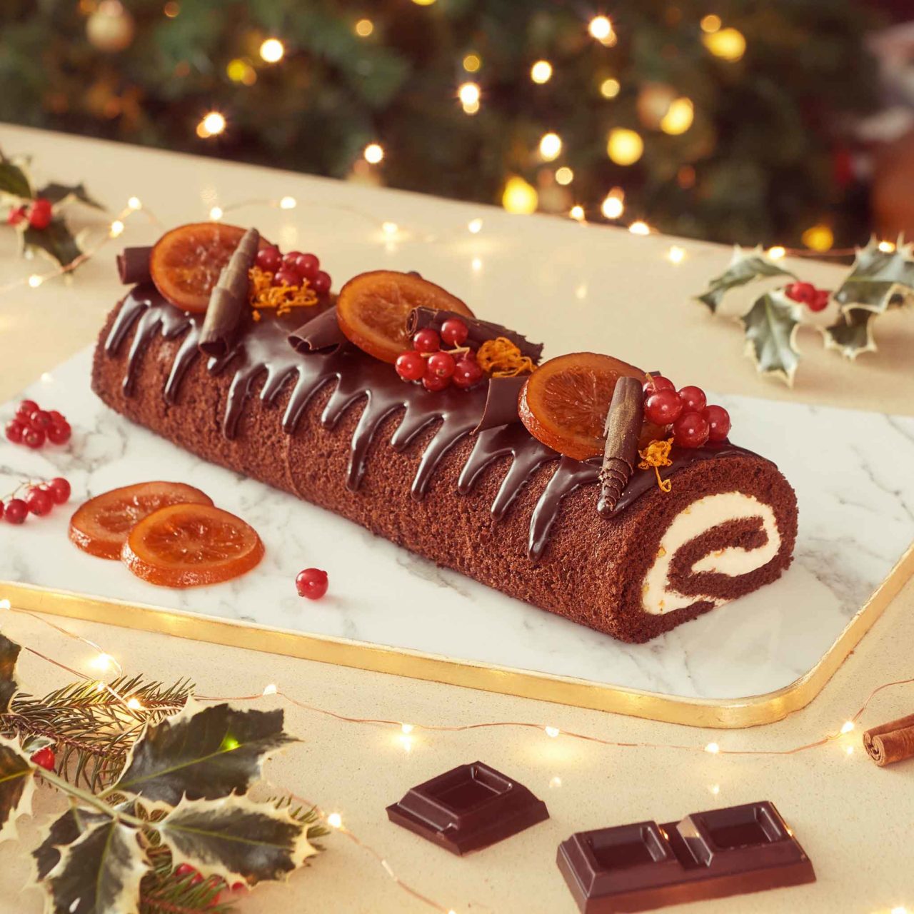 Tronchetto Di Natale Con Ganache Al Cioccolato.La Ricetta Del Tronchetto Di Natale Al Cioccolato