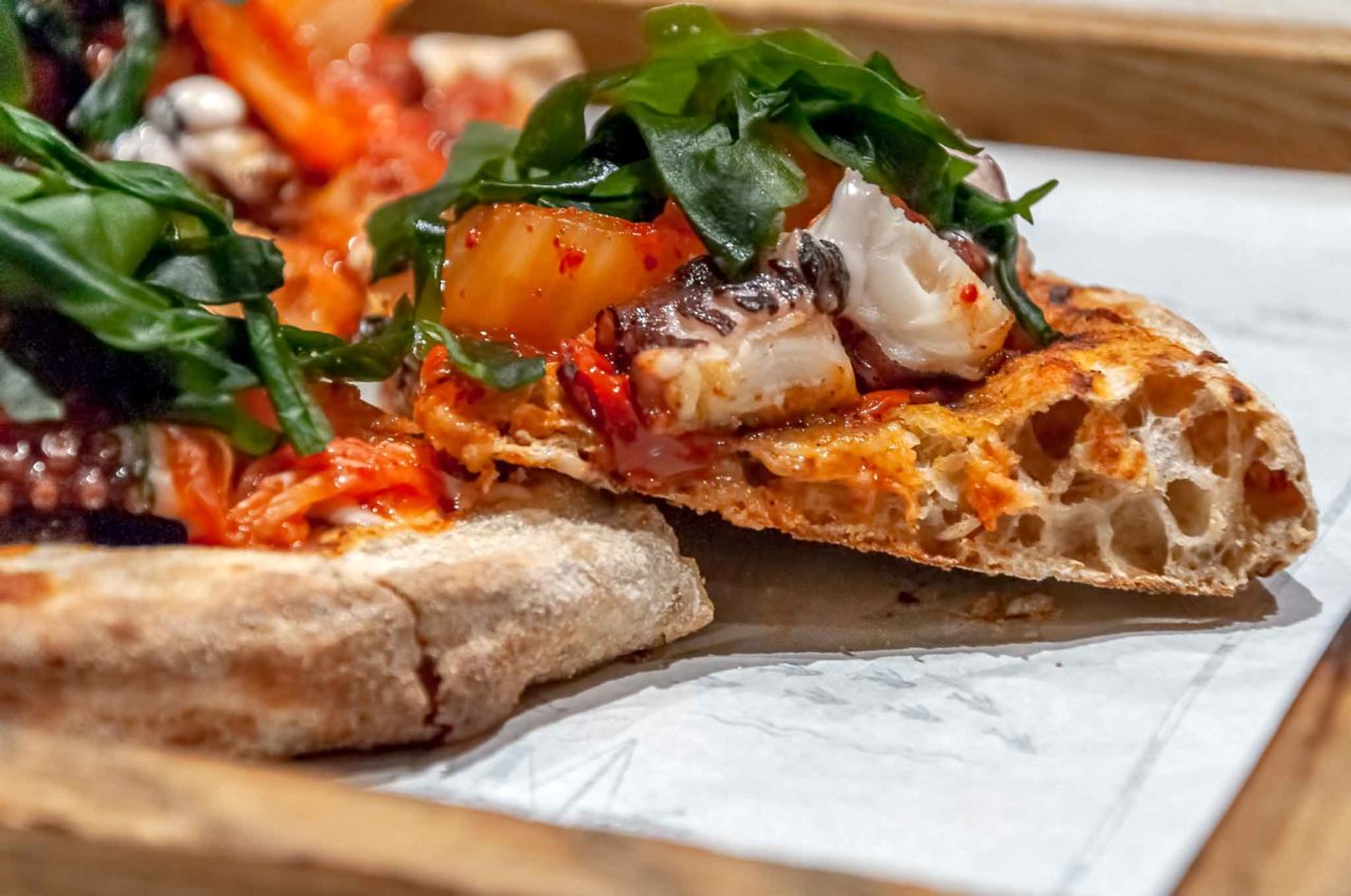 pizza a lunga lievitazione