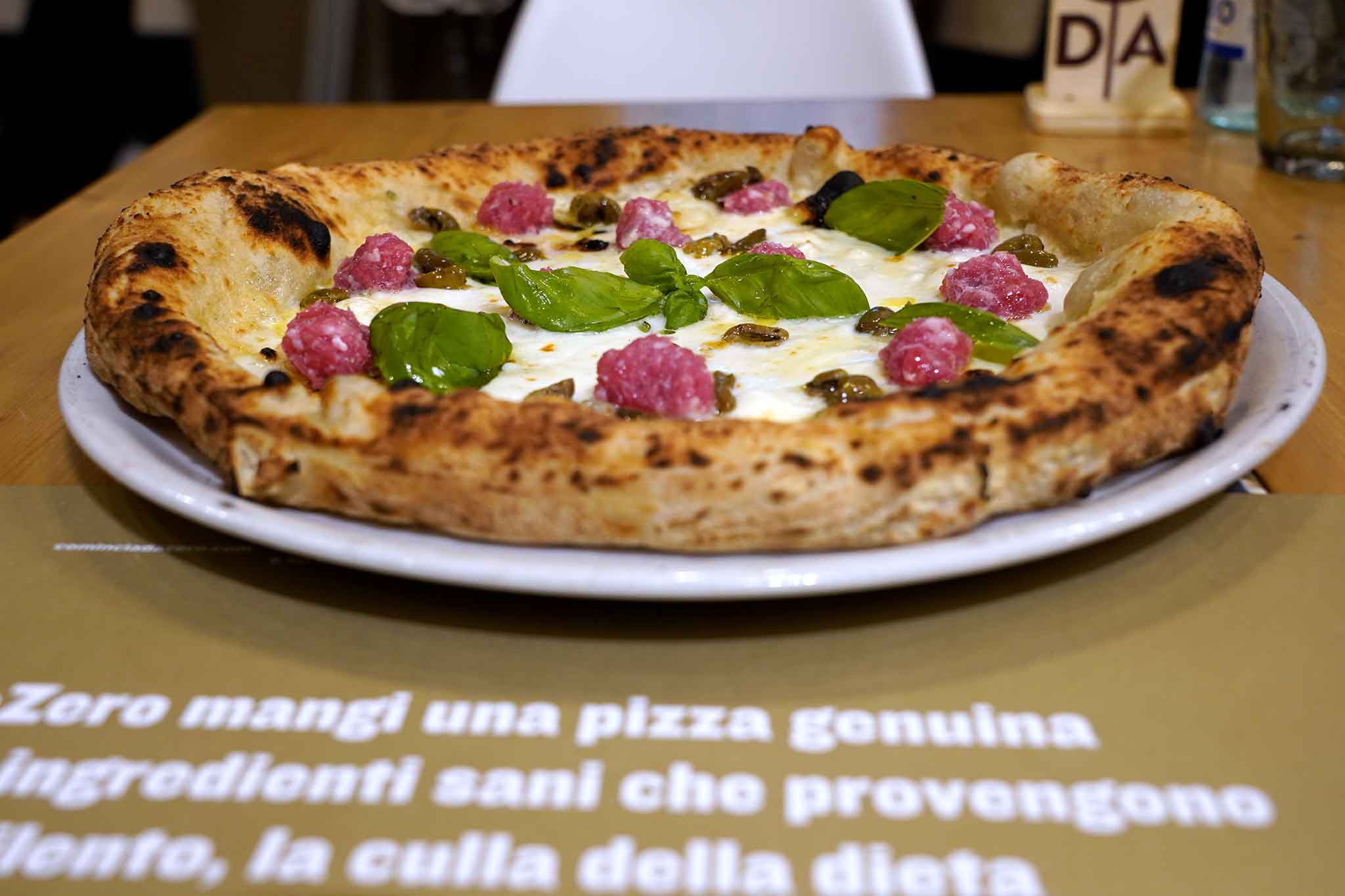 Da Zero pizzeria Torino pizza Abbracci Cilento Piemonte