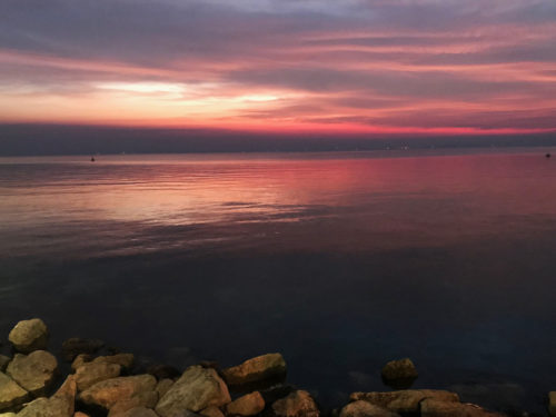 Tramonto a Bardolino