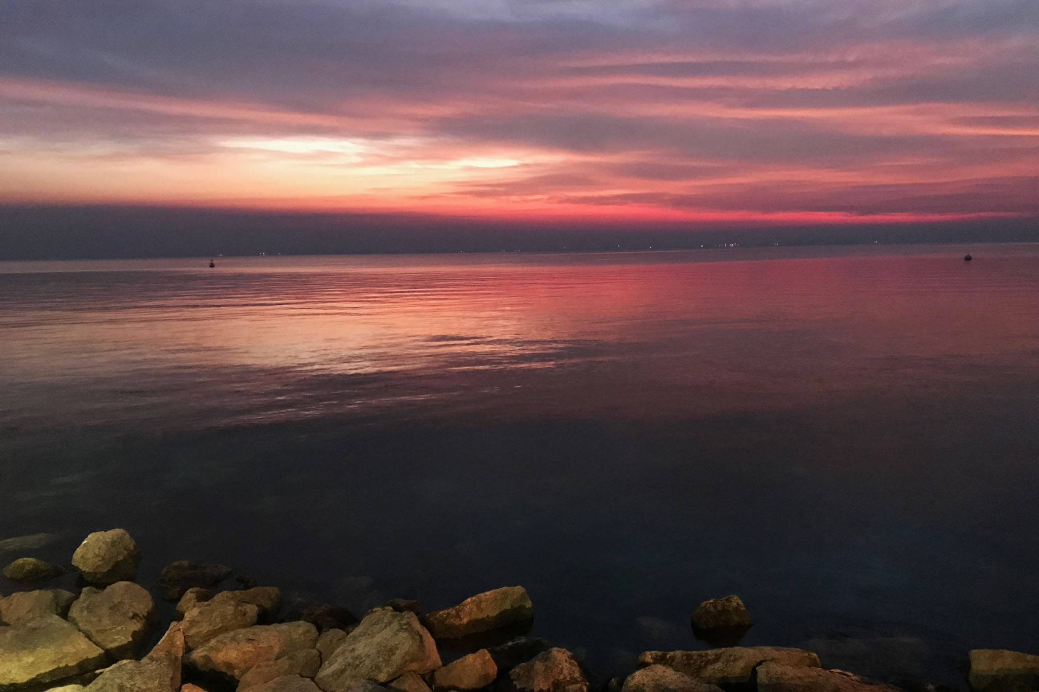 Tramonto a Bardolino