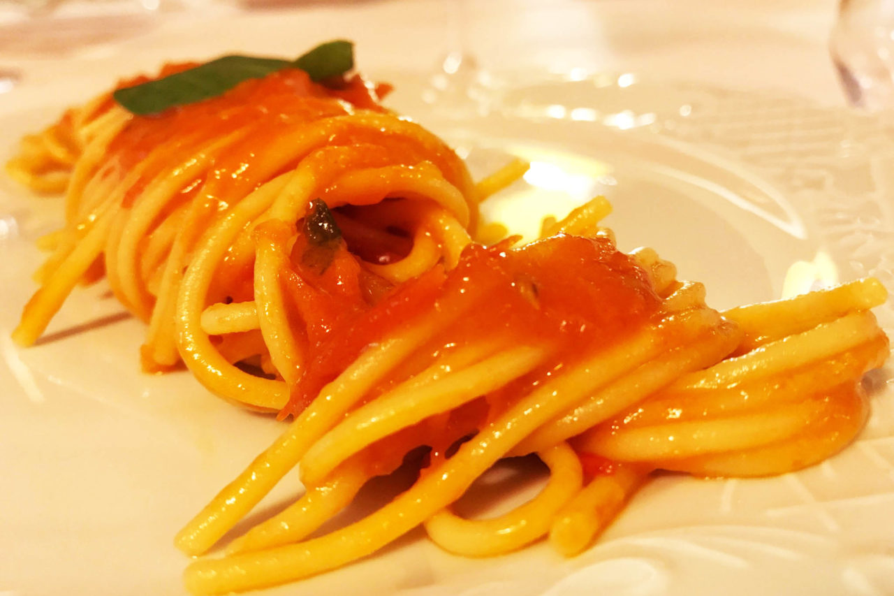 spaghetti Villa Porro Pirelli
