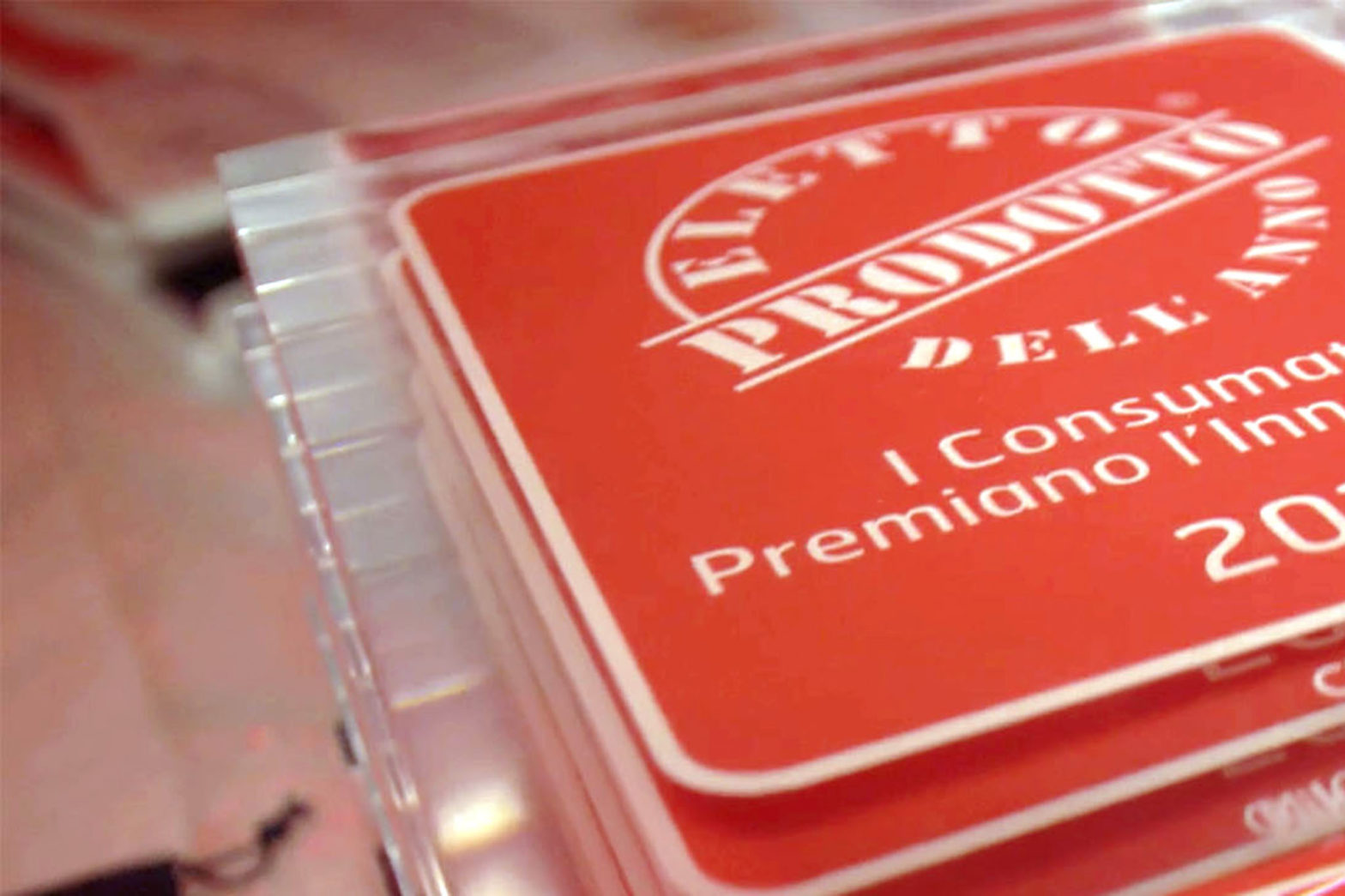 targhe logo Eletto Prodotto dellAnno 2020