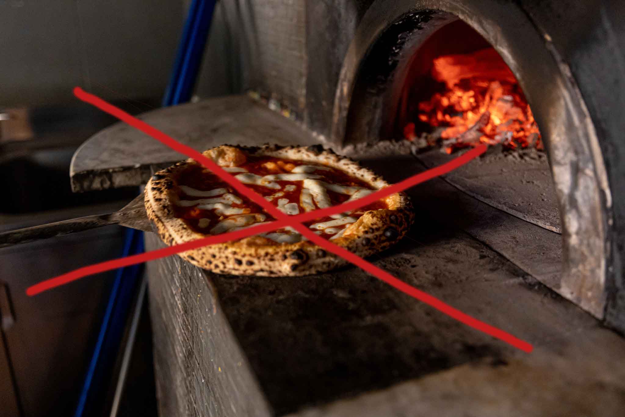 pizza vietata