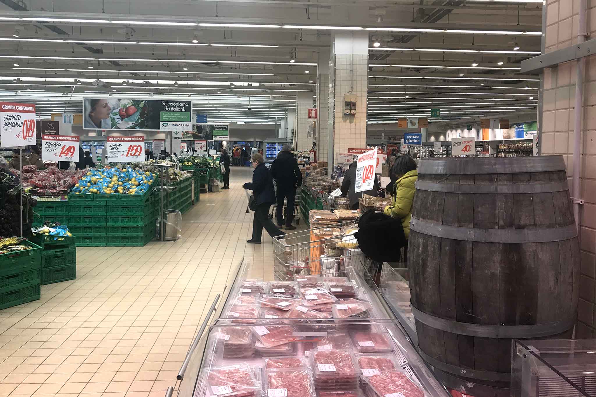 supermercati e coronavirus