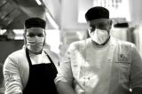 chef con mascherine