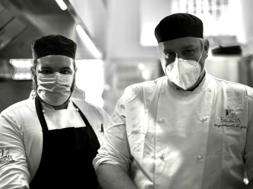 chef con mascherine
