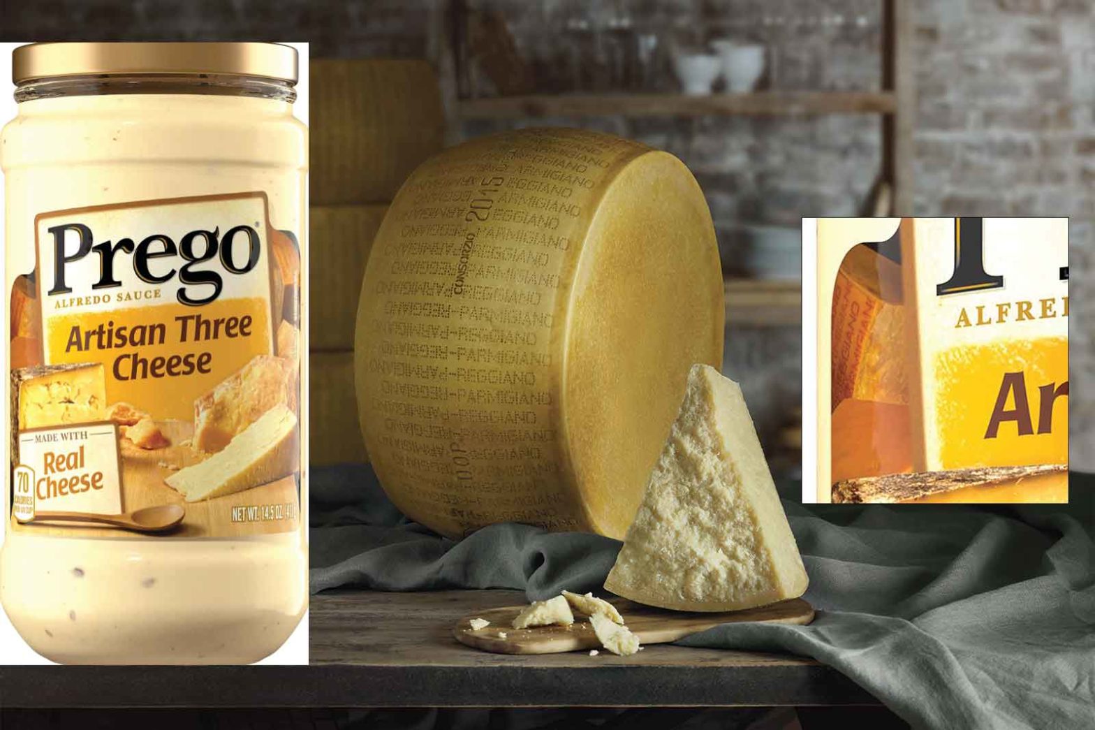 parmigiano Reggiano vs Campbell's
