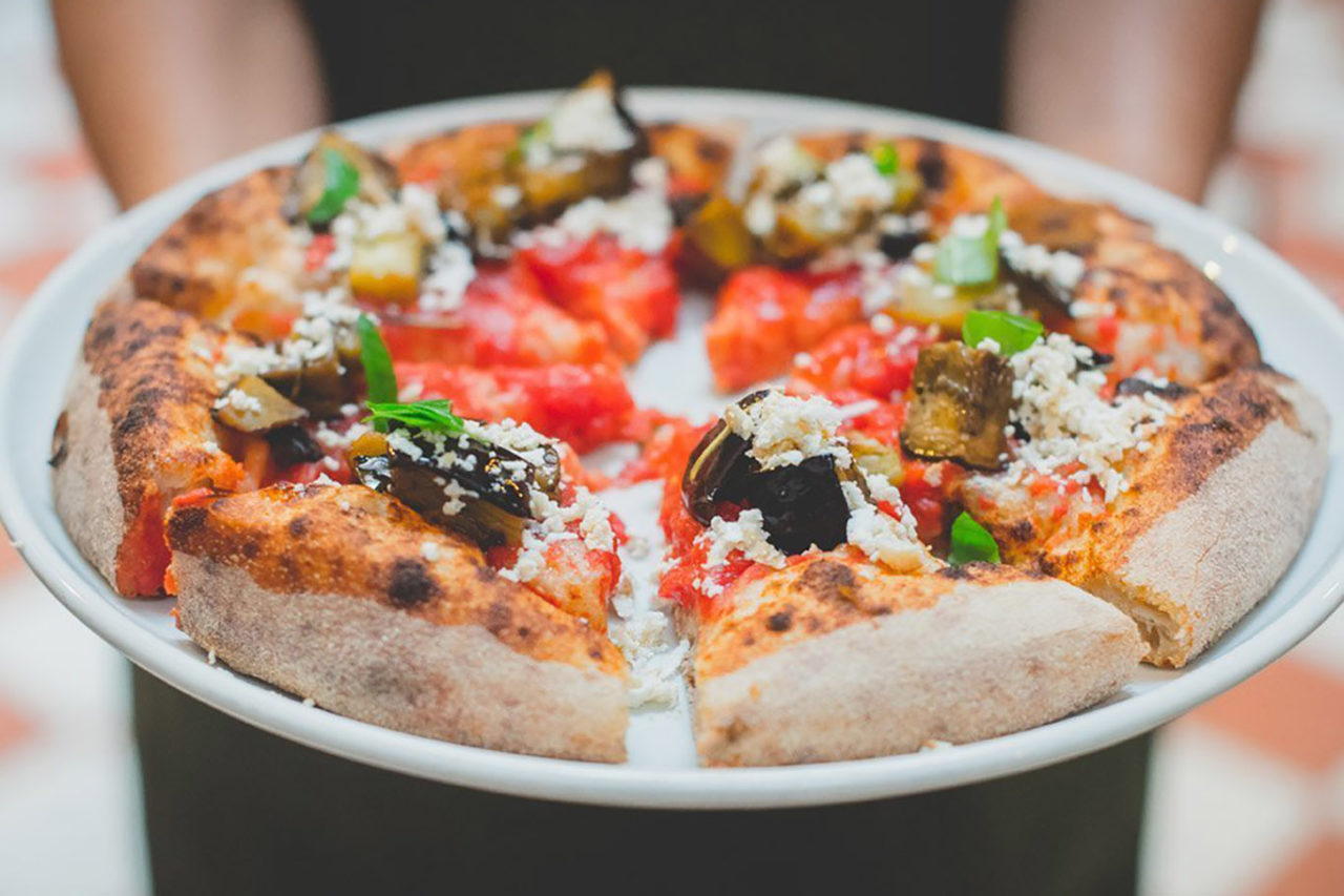 la pizza di Berberè milano fashion week pizzeria